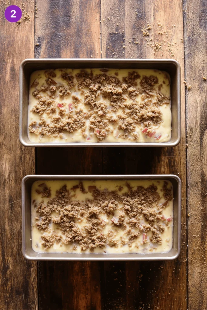 Rhubarb Bread-steps1