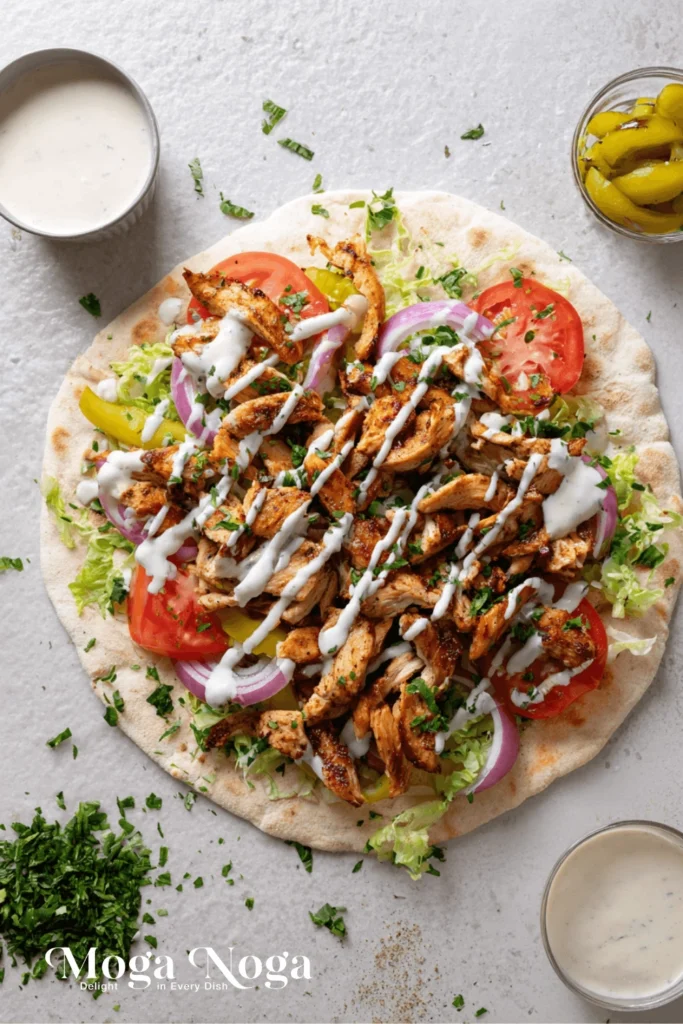 Shawarma Pizza
