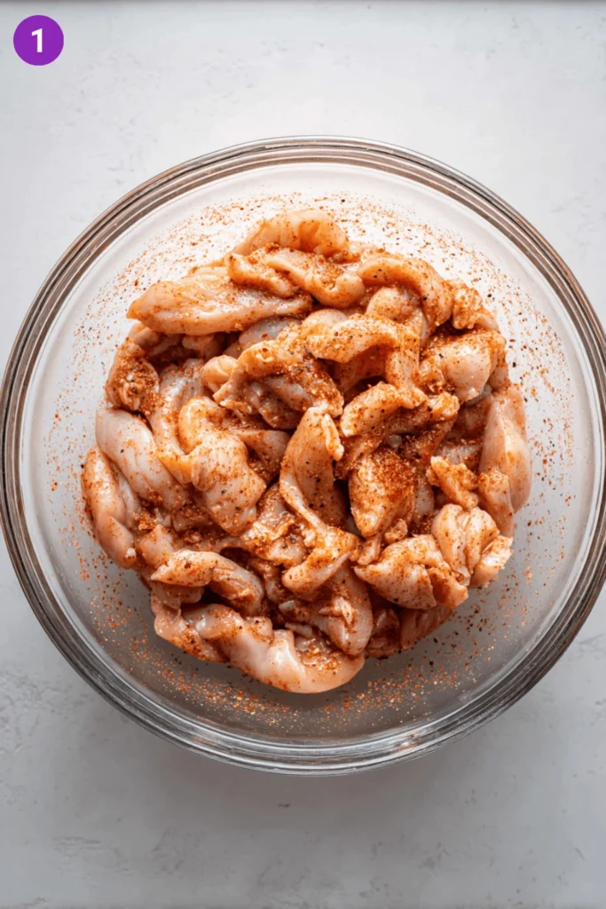 Shawarma Pizza-Steps