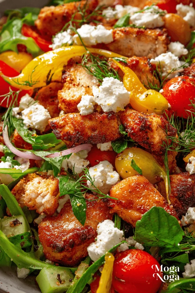 Sheet Pan Greek Chicken and Chickpea Salad-1