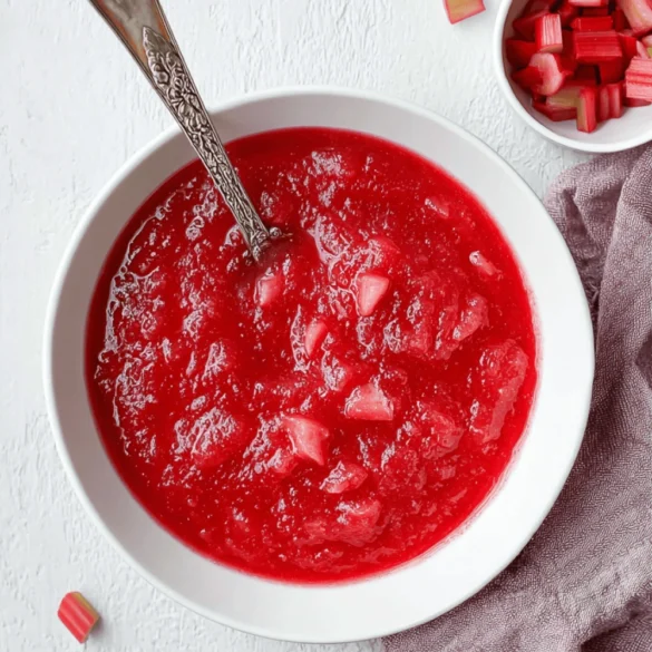 rhubarb sauce