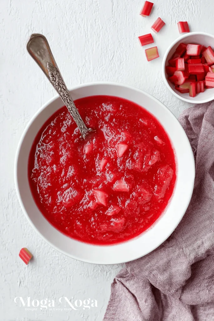 rhubarb sauce