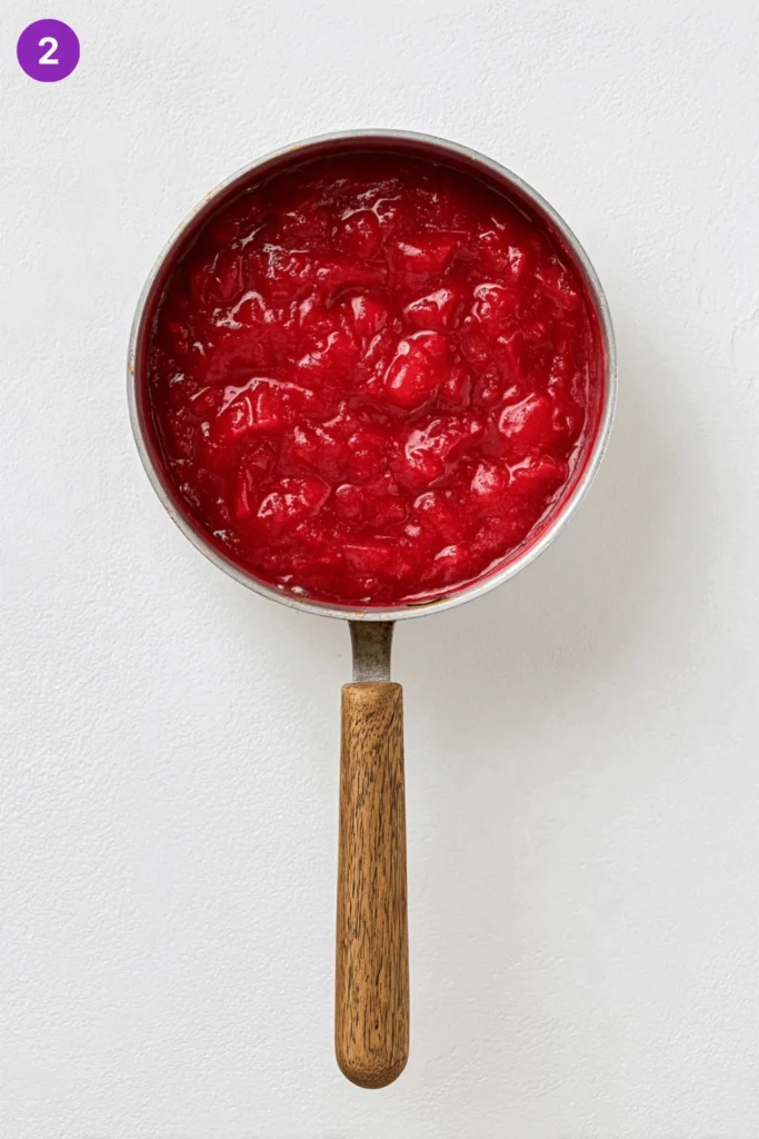 rhubarb sauce-steps1