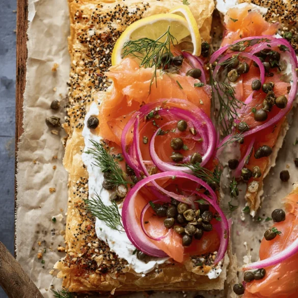 Smoked Salmon Tart