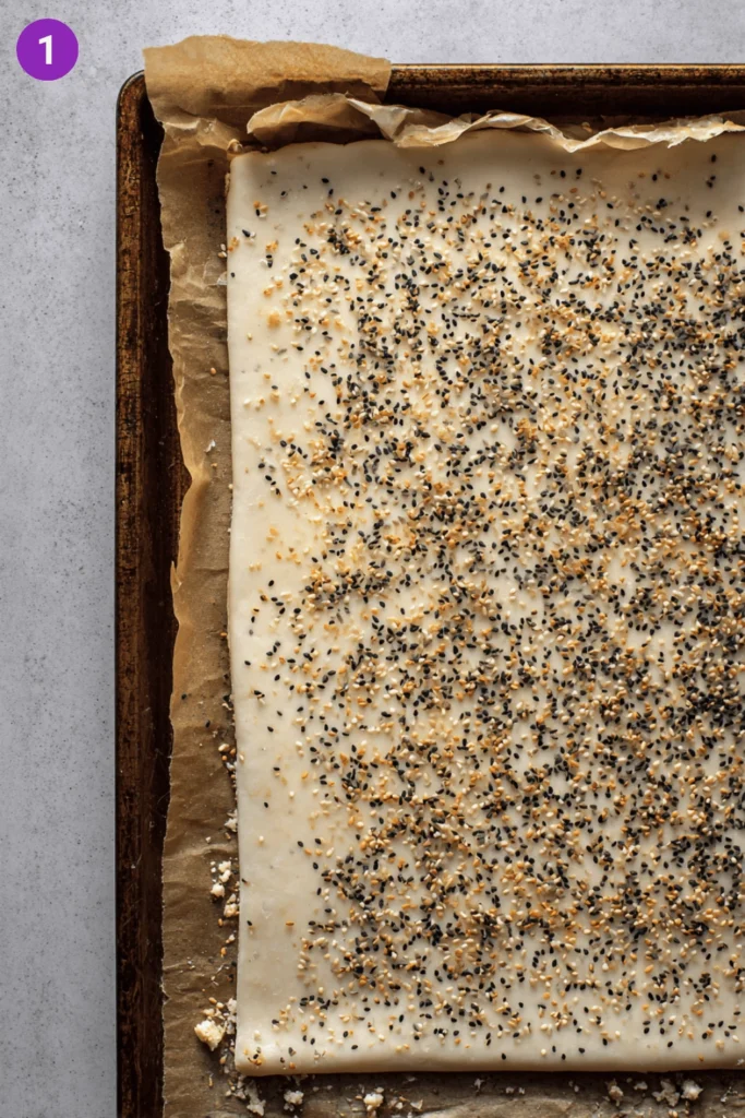 Smoked Salmon Tart-Steps1