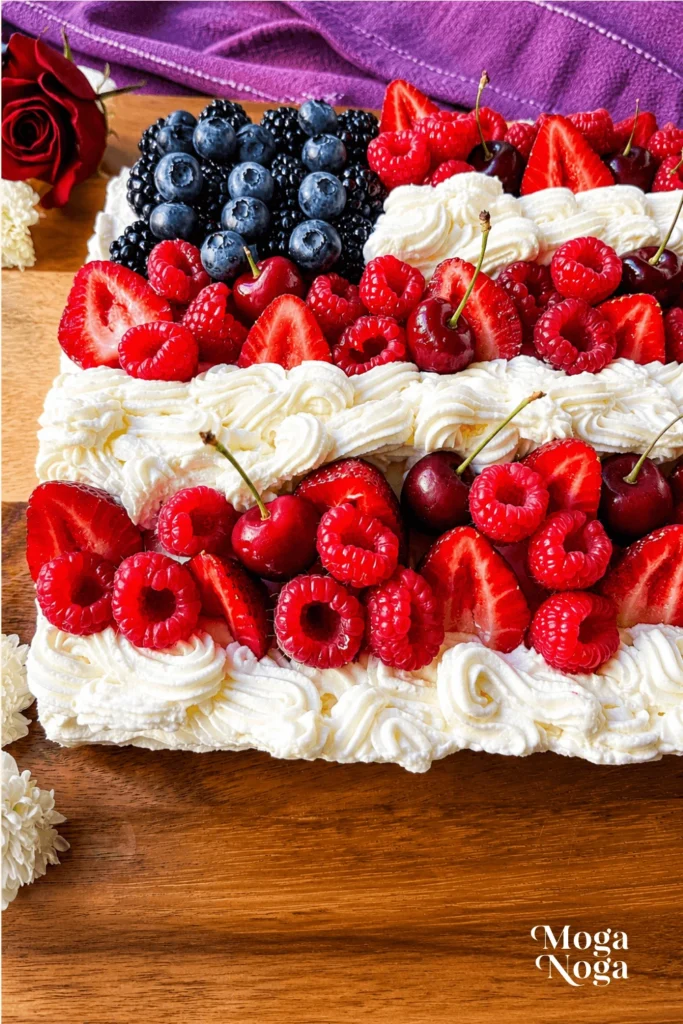 American Flag Cake-2