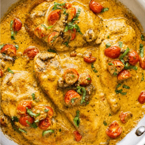 Creamy Pesto Chicken