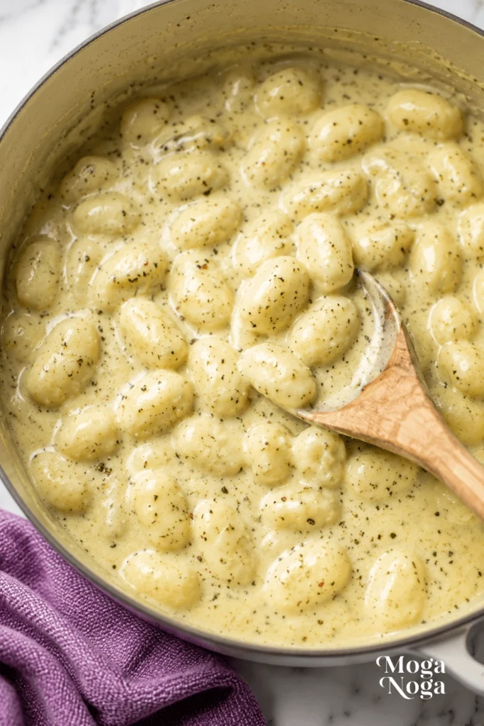 Creamy Pesto Gnocchi-1