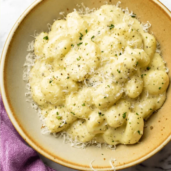 Creamy Pesto Gnocchi