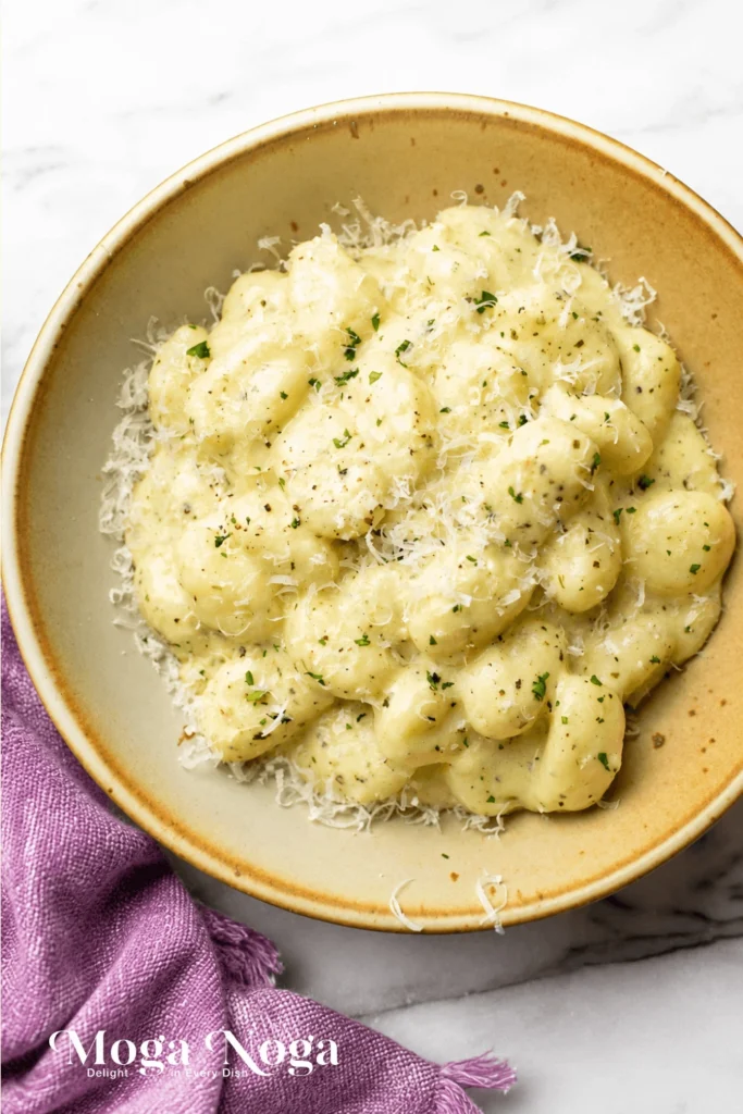 Creamy Pesto Gnocchi