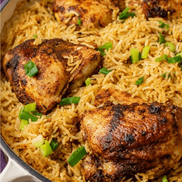 One-pot chicken and rice