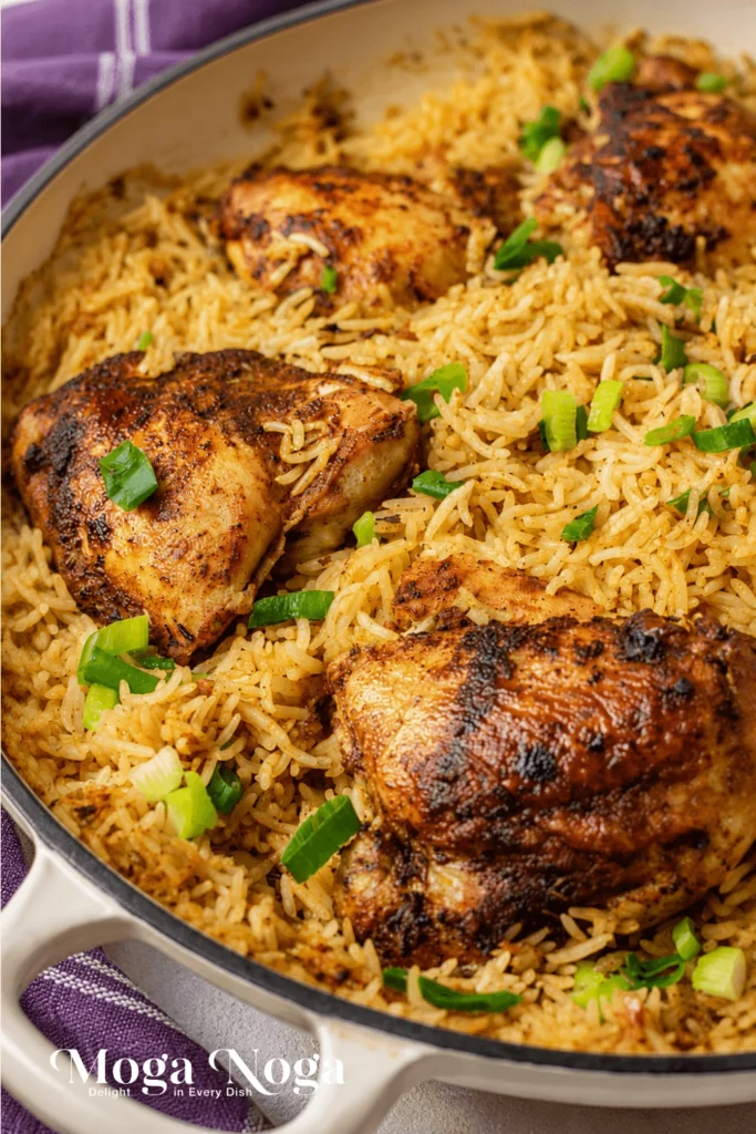 One-pot chicken and rice