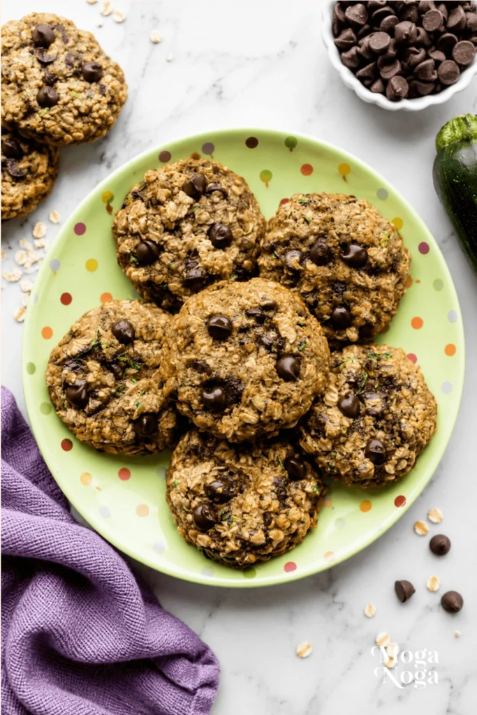 Zucchini Chocolate Chip Cookies-2