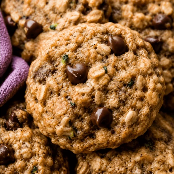 Zucchini Chocolate Chip Cookies