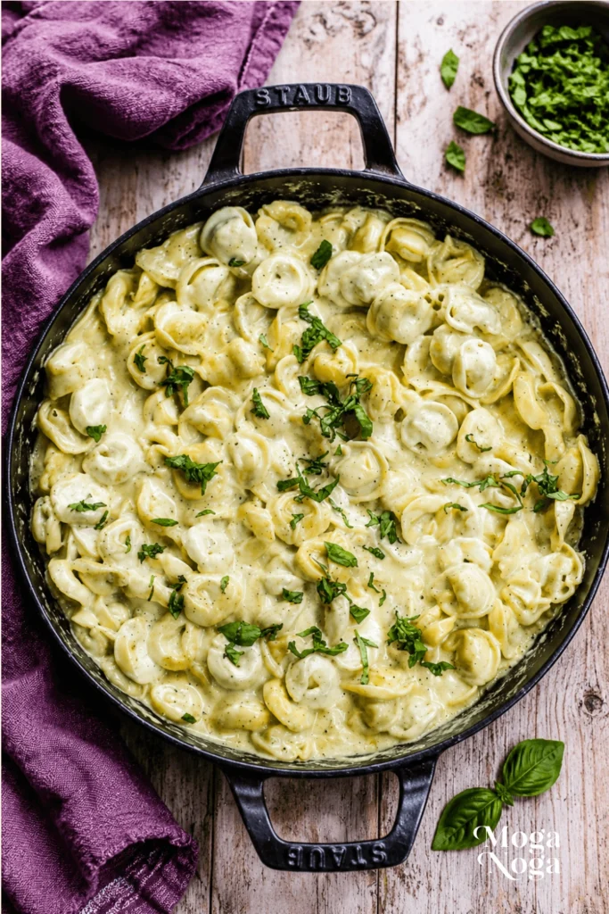Creamy Pesto Tortellini-2